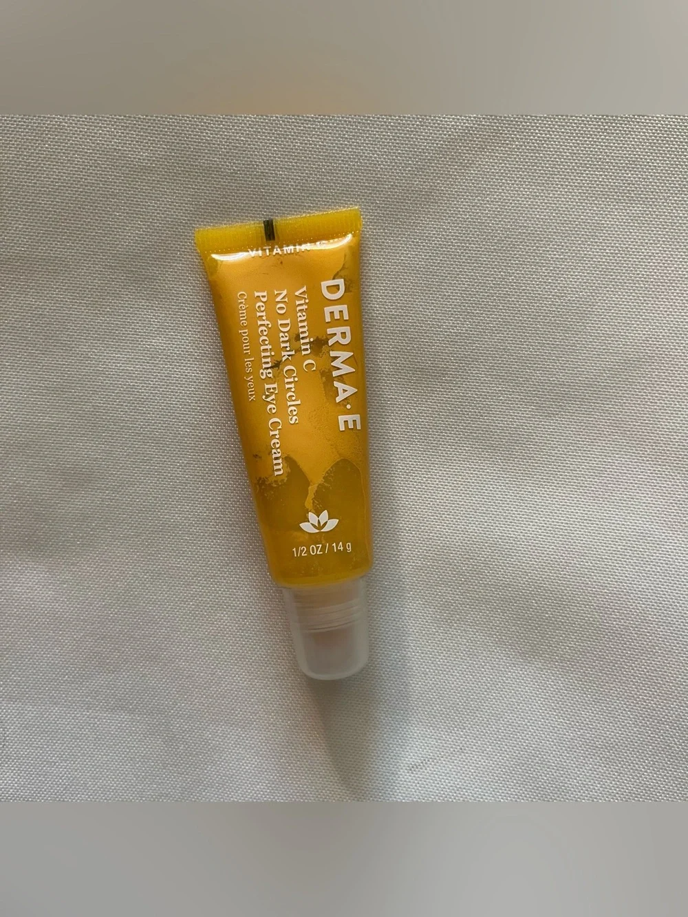 Derma E No Dark Circles Perfecting Vegan Eye Cream 0.5 Oz Full Size NWT